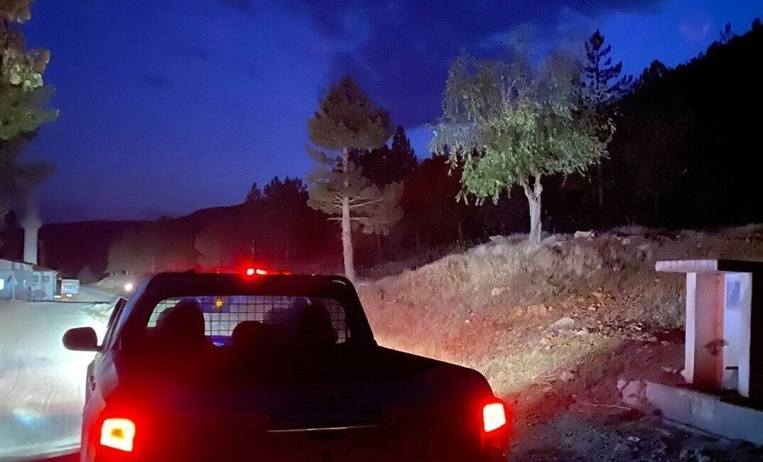 Mersin’in Mut ilçesinde, orman yangınlarına karşı önleyici tedbirler kapsamında denetim