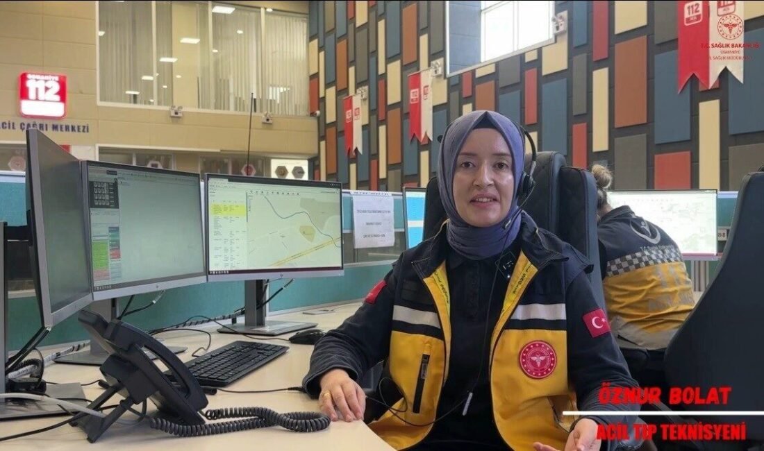 Osmaniye’de nefes borusuna yediği erik kaçan hidrosefali hastası E.A., 112