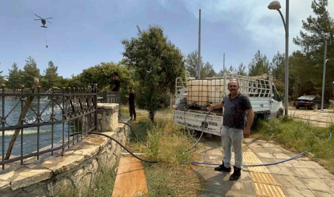 Hatay’da 25 saattir süren orman yangınına 16 ilden gelen ekipler