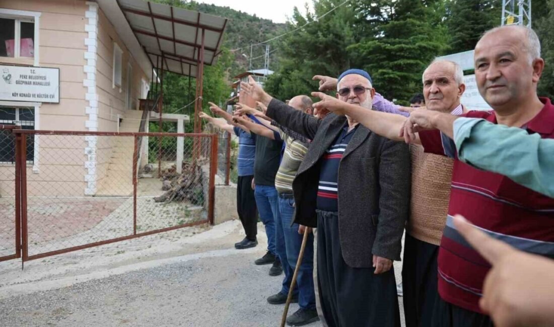 Adana’nın Feke ilçesinde dönemin muhtarının ‘Burayı alıp köy konağı yapacağız’