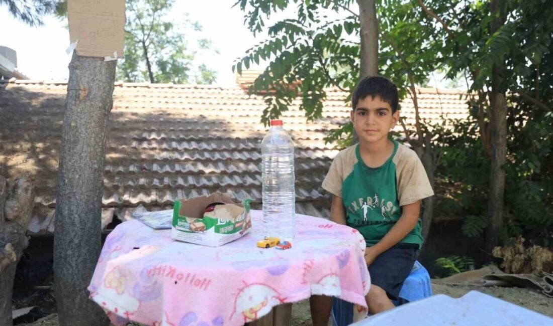 Hatay’da sanayide çıraklık yapmak isteyen çocuk, yaşının küçük olması dolayısıyla