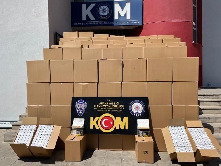 Adana’da piyasa değeri 5 milyon 141 bin TL olan 7