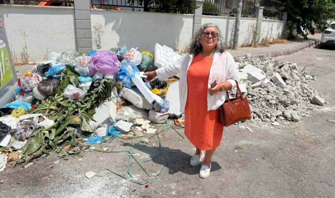 Adana’nın Seyhan ilçesinde birçok noktada alınmayan çöp ve molozlar nedeniyle