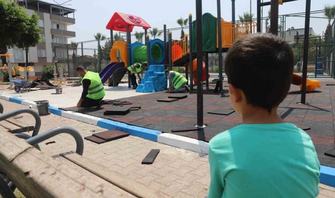 Akdeniz Belediyesi, ilçe genelinde vatandaşların dinlenme ve nefes alma alanı