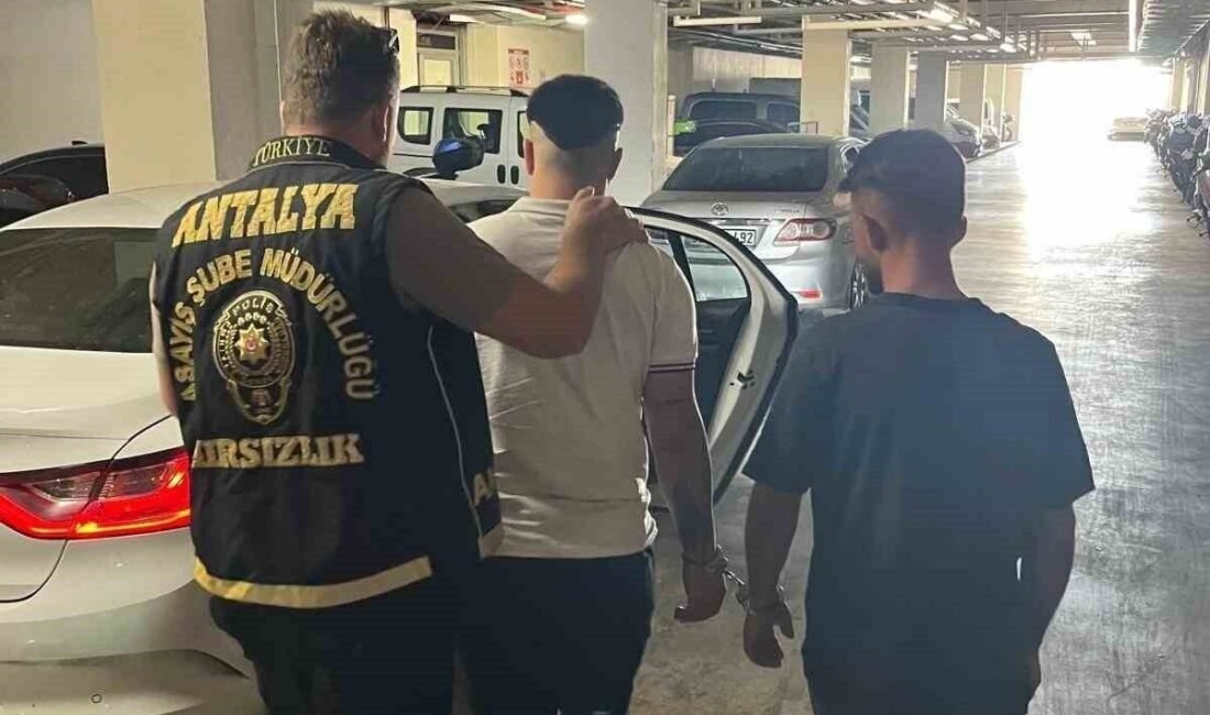 Antalya’da son 1 ayda mala karşı işlenen suçlar kapsamında İl