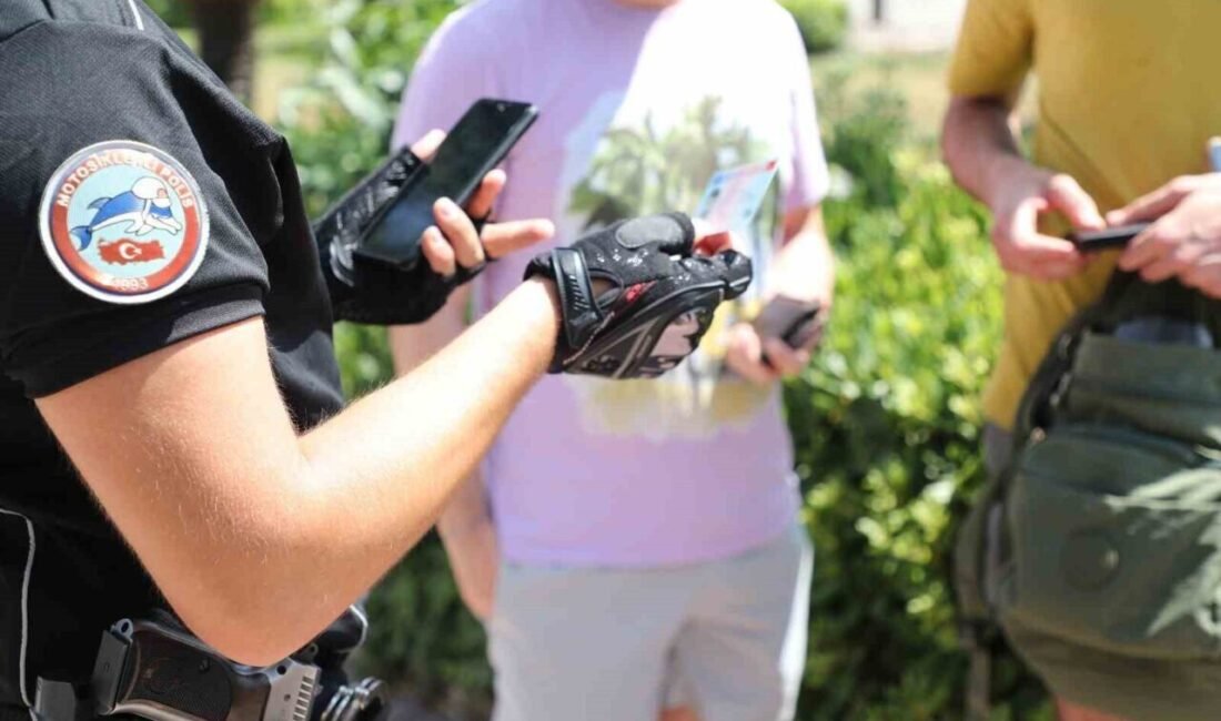 Antalya’da Motosikletli Polis Timleri son iki haftada gerçekleştirdiği çalışmalarda 92