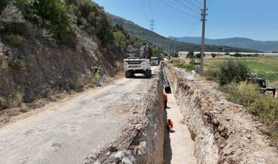 Antalya Büyükşehir Belediyesi ASAT Genel Müdürlüğü, Kaş’ta önemli bir altyapı