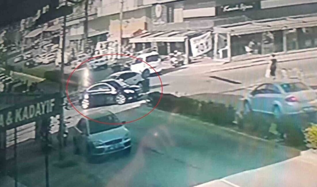 Antalya’nın Manavgat ilçesinde aynı noktada 15 dakika arayla meydana gelen
