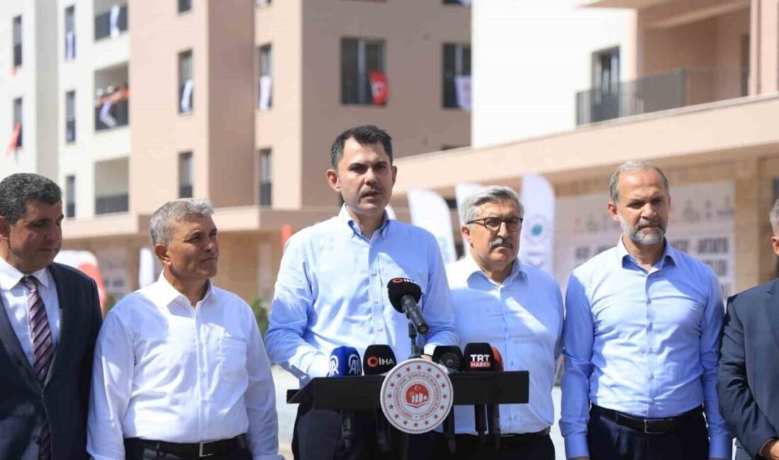 Çevre, Şehircilik ve İklim Değişikliği Bakanı Murat Kurum, “Ağustos ayı