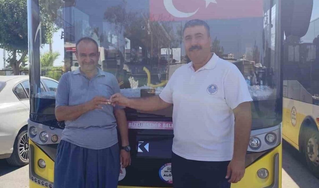 Mersin Büyükşehir Belediyesi Tarsus Toplu Taşıma Grup Amirliği’ne bağlı araç