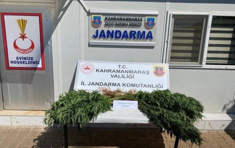 Kahramanmaraş’ta jandarma ekiplerinin son bir hafta da yaptığı çalışmalarda yakalanan