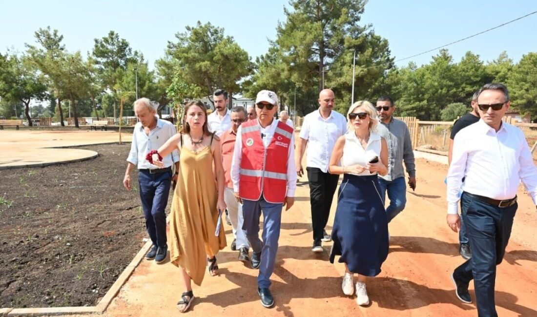 Kepez Belediye Başkanı Mesut Kocagöz, Antalya’nın en büyük yeşil alan