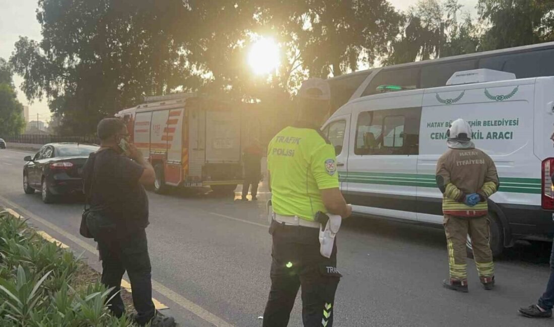Hatay’ın İskenderun ilçesinde meydana gelen trafik kazasında 1 kişi hayatını