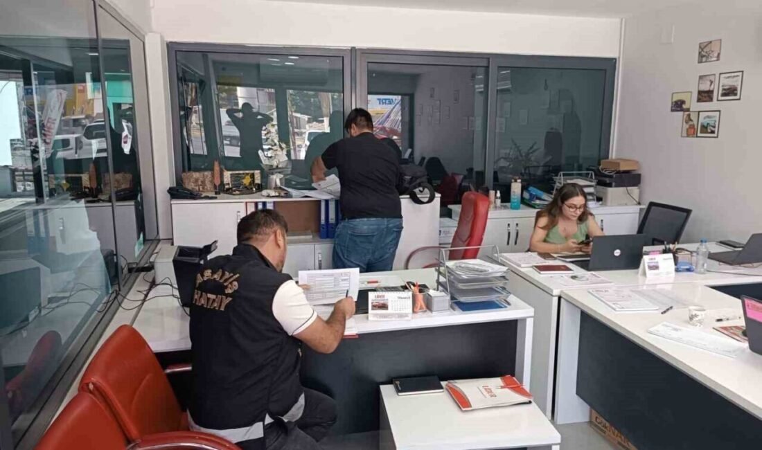 Hatay’ın İskenderun ilçesinde araç kiralama firmalarına ve konaklama yerlerine yönelik