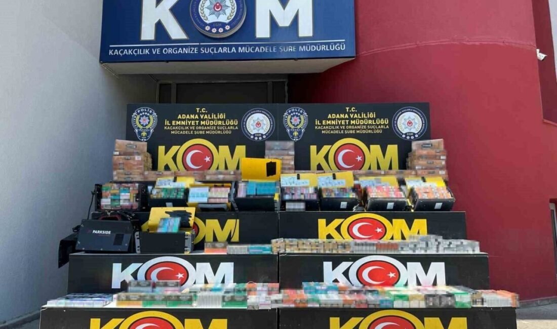Adana’da polis, kargo yoluyla kente getirilen kaynak makinelerinin içine gizlenmiş