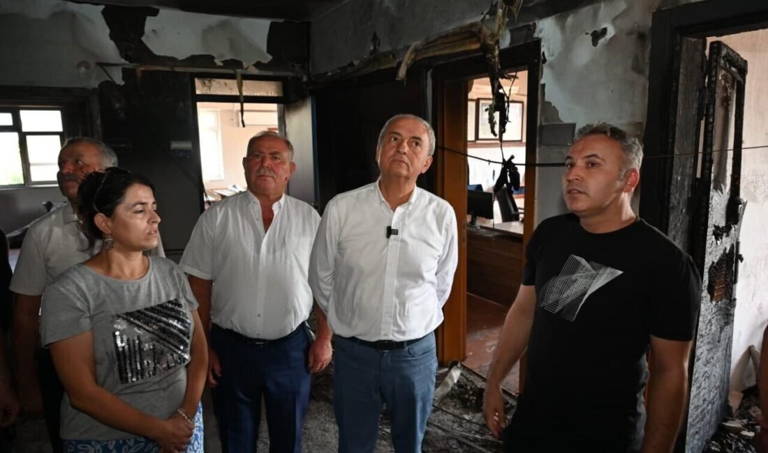 Kepez Belediye Başkanı Mesut Kocagöz, geçtiğimiz günlerde yangın nedeniyle kısmi