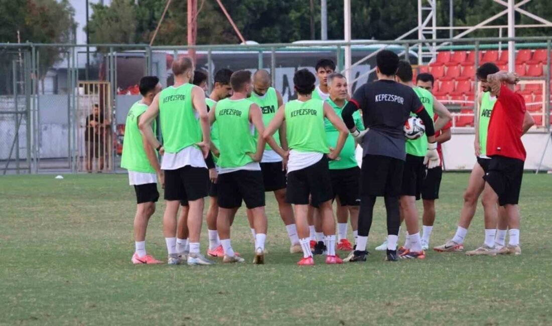 Ligin ilk haftasında cumartesi günü Karacebeyspor ile karşılaşacak Kepezspor, zorlu