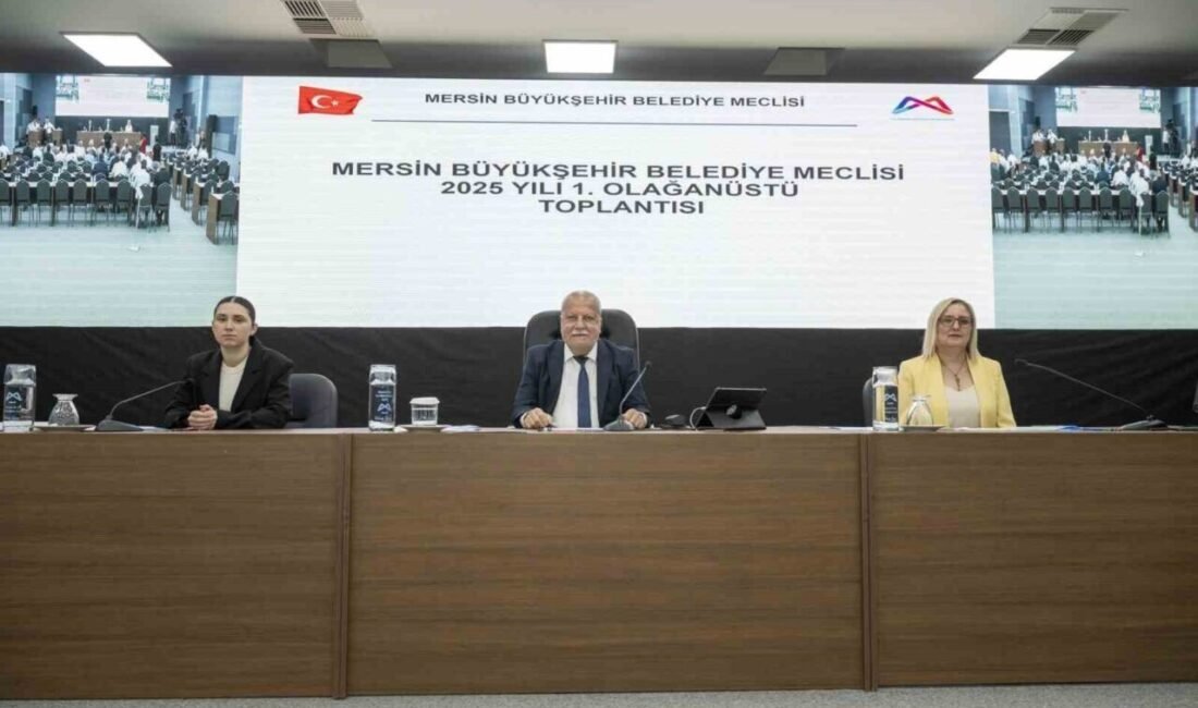 Mersin Büyükşehir Belediye Meclisinin 1. olağanüstü toplantısı ile MESKİ’nin ağustos