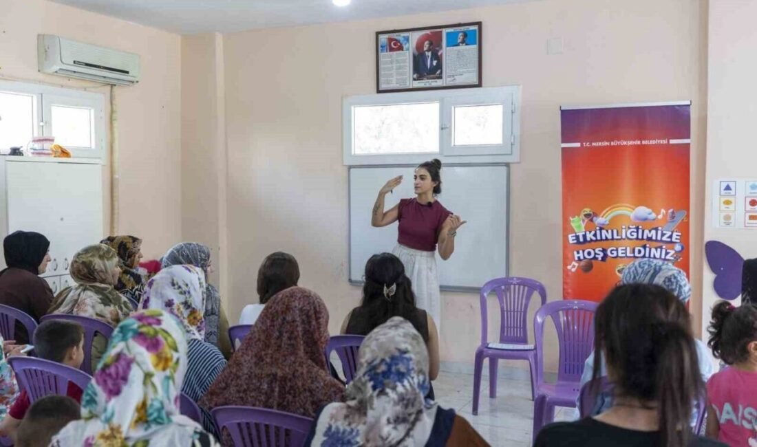Mersin Büyükşehir Belediyesi, erken yaşta ve zorla evliliklerin önlenmesine yönelik