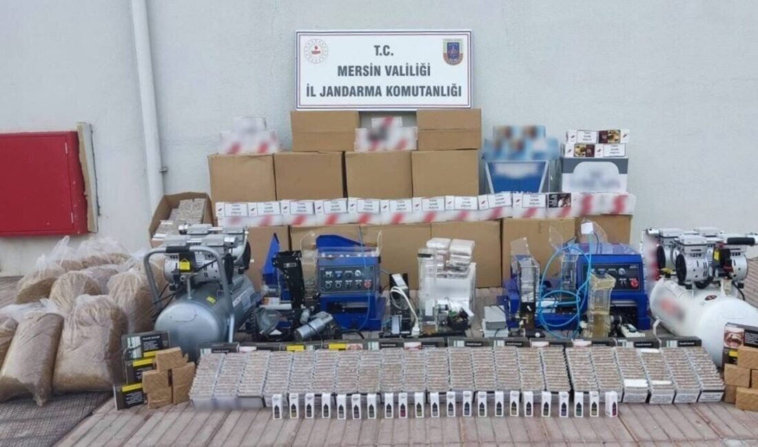 Mersin’de kaçakçılık operasyonu: 6 gözaltı Mersin’in 4 ilçesinde jandarma ekipleri kaçak sigara ticareti yapanlara yönelik
