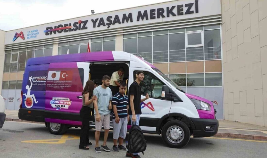 Mersin Büyükşehir Belediyesi, özel gereksinimli bireyler için hayata geçirdiği Mola