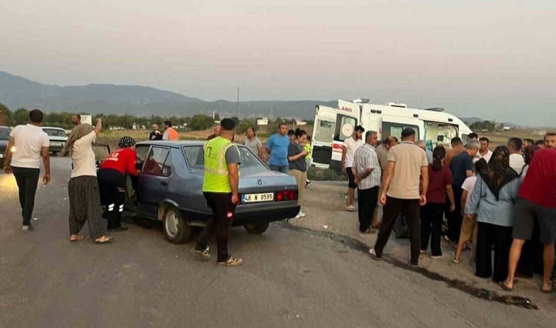 Osmaniye’nin Düziçi ilçesinde motosiklet ile otomobilin çarpışması sonucu meydana gelen