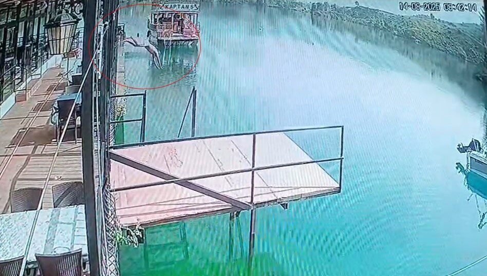 Manavgat’ta, ‘Göle girmek tehlikeli ve yasaktır’ uyarılarına rağmen baraj gölüne