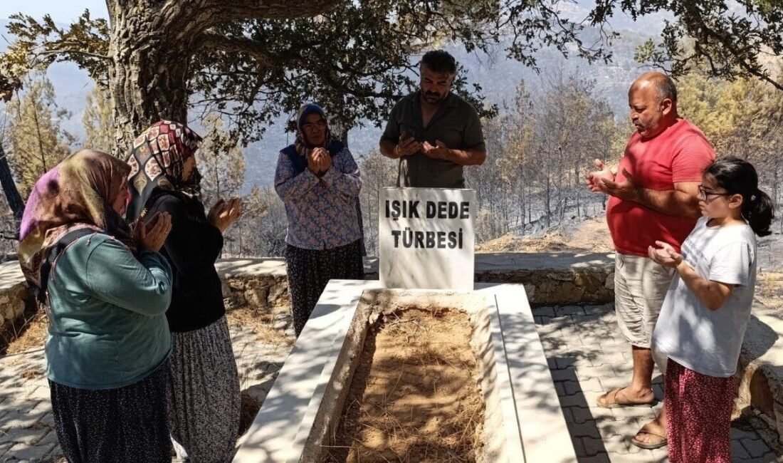 Mersin’in Silifke ilçesi sınırlarında önceki gün çıkan ve ormana sıçrayan