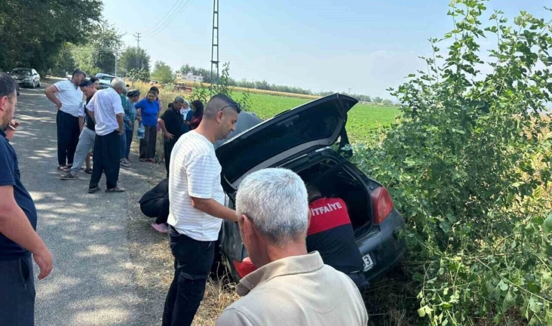 Osmaniye’nin Düziçi ilçesinde şarampole devrilen otomobilde bulunan 4 kişi yaralandı.