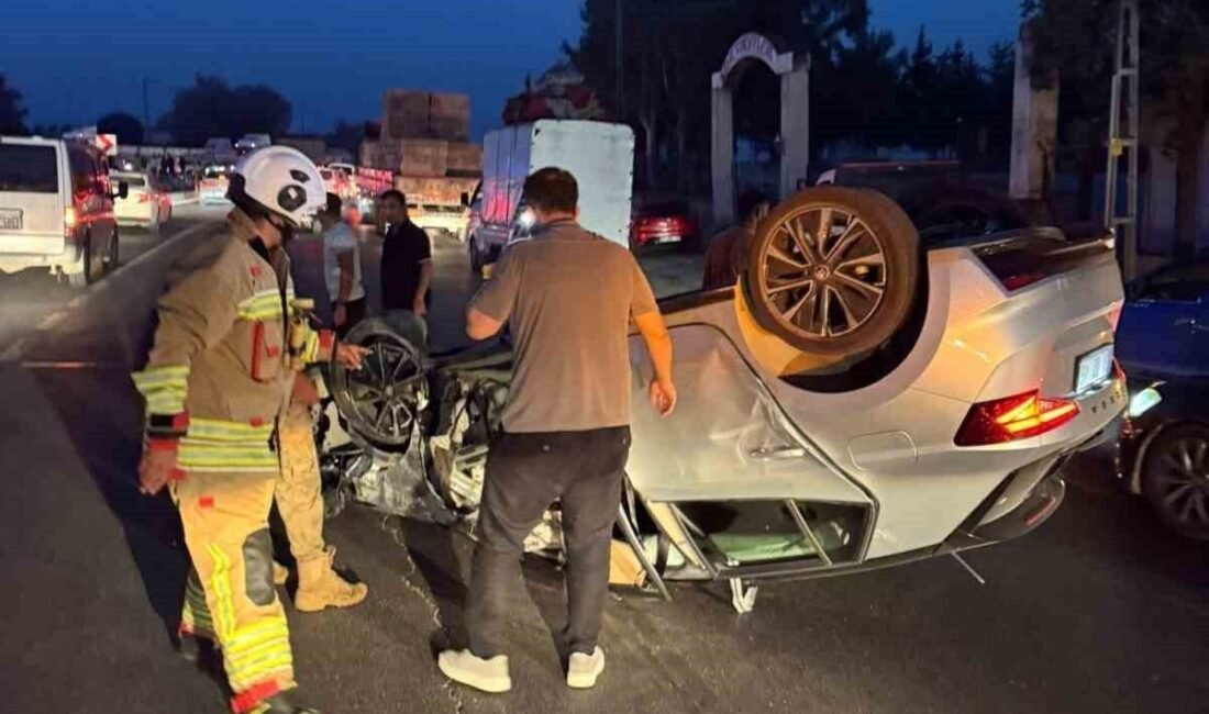 Hatay’ın Belen ilçesinde otomobil ile sepetli motosikletin çarpıştığı kazada ortalık