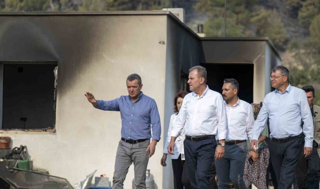 Mersin’in Silifke ilçesinde dün başlayan orman yangını devam ederken, Mersin
