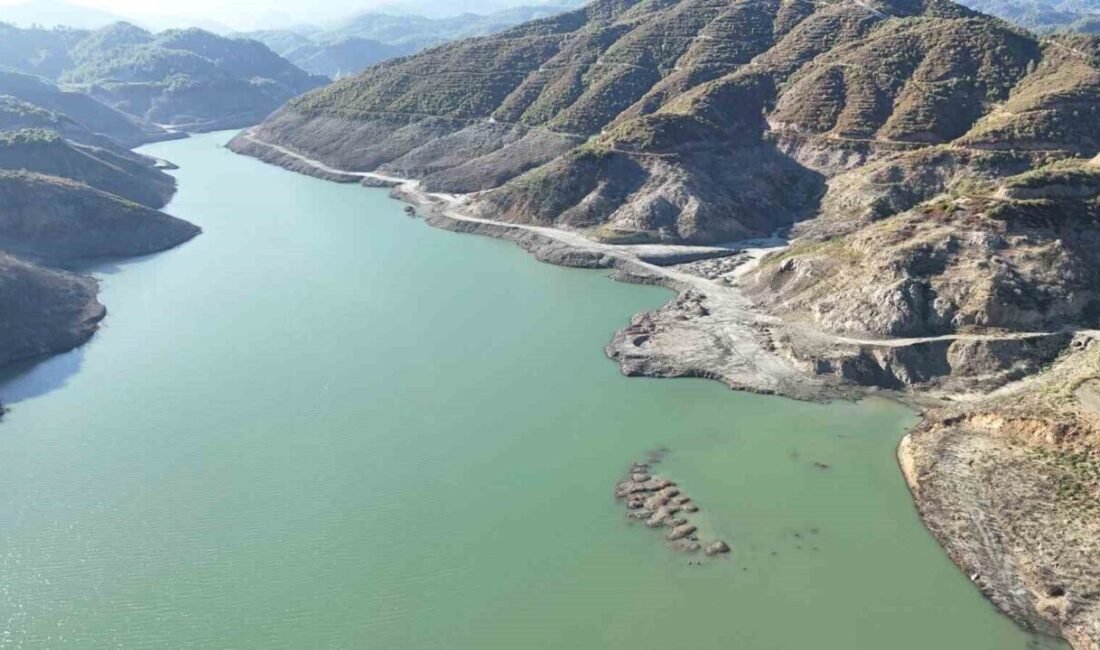 Hatay’da kurak geçen kış aylarıyla birlikte kentin içme suyunu karşılayan