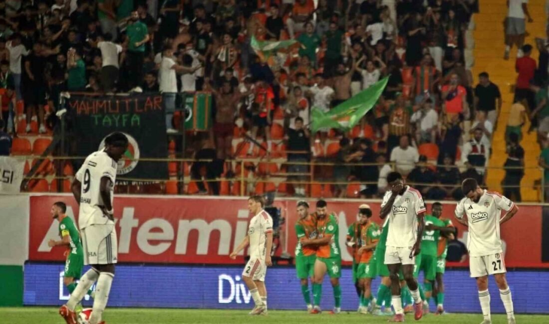 Trendyol Süper Lig’in 4. haftasında Beşiktaş, deplasmanda karşılaştığı Corendon Alanyaspor’a