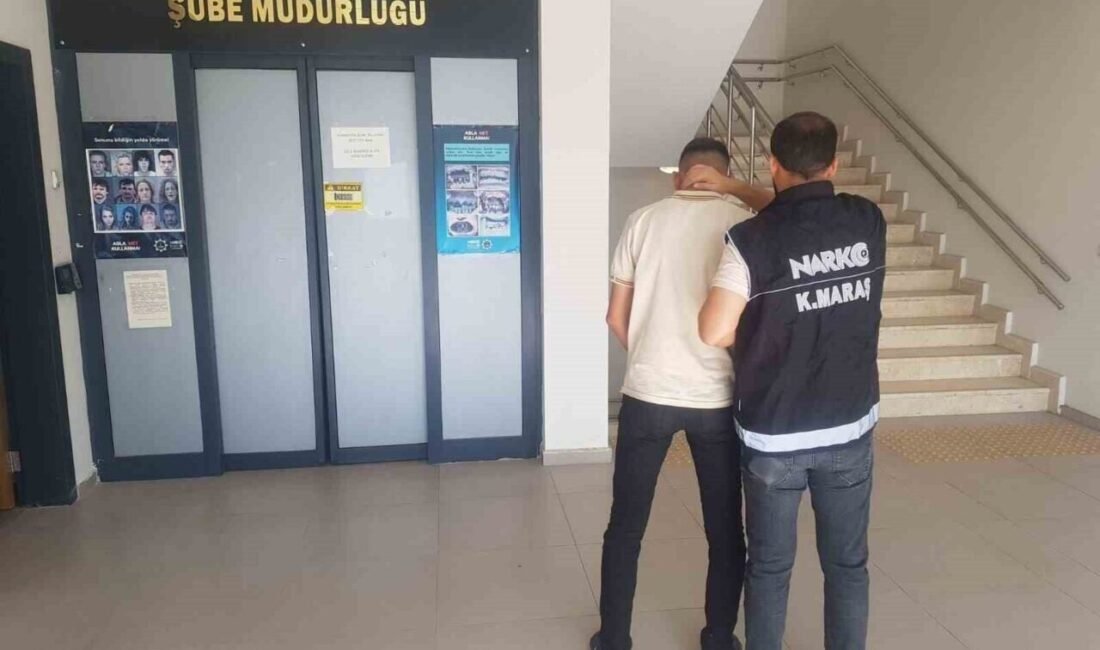 Kahramanmaraş’ta uyuşturucu madde ticareti yapan şüpheli, 345 adet sentetik ecza