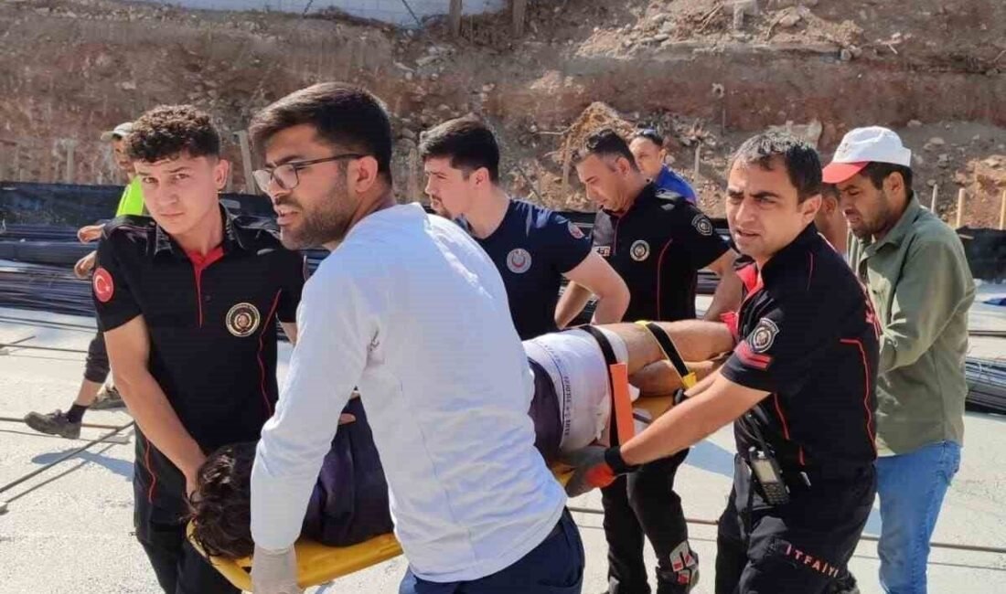 Kahramanmaraş’ta bir inşaat sahasında meydana gelen iş kazasında 1 işçi