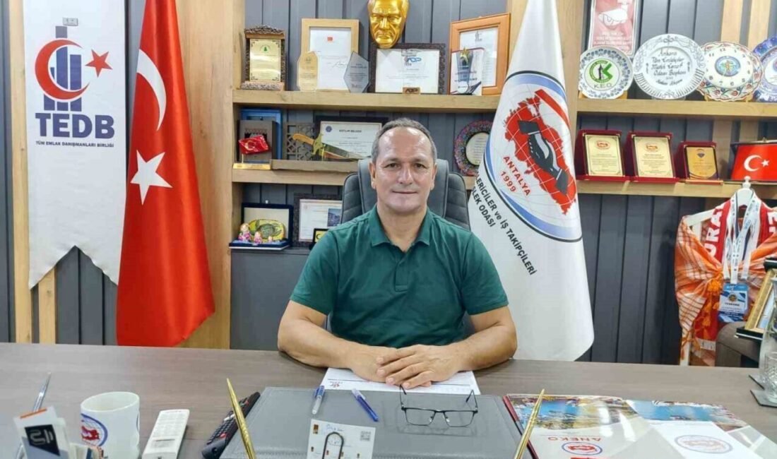 Nüfusa oranla en fazla yabancıya konut satışının Antalya’da olduğunu belirten