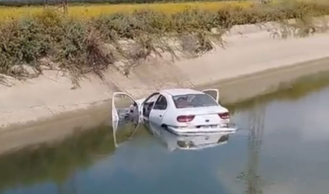 Adana’da otomobilin sulama kanalına devrildiği kazada 1 kişi hayatını kaybetti,