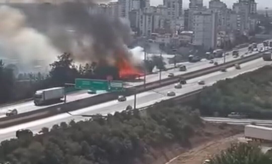 Adana’nın Seyhan ilçesinde otoyol kenarında otluk alanda yangın çıktı. Alınan