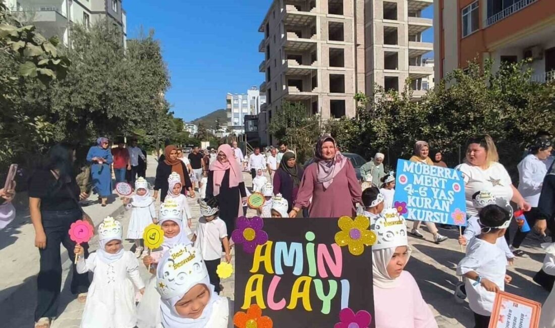Mersin’in Anamur ilçesinde 4-6 Yaş Kur’an Kursu öğrencileri, Osmanlı’dan günümüze