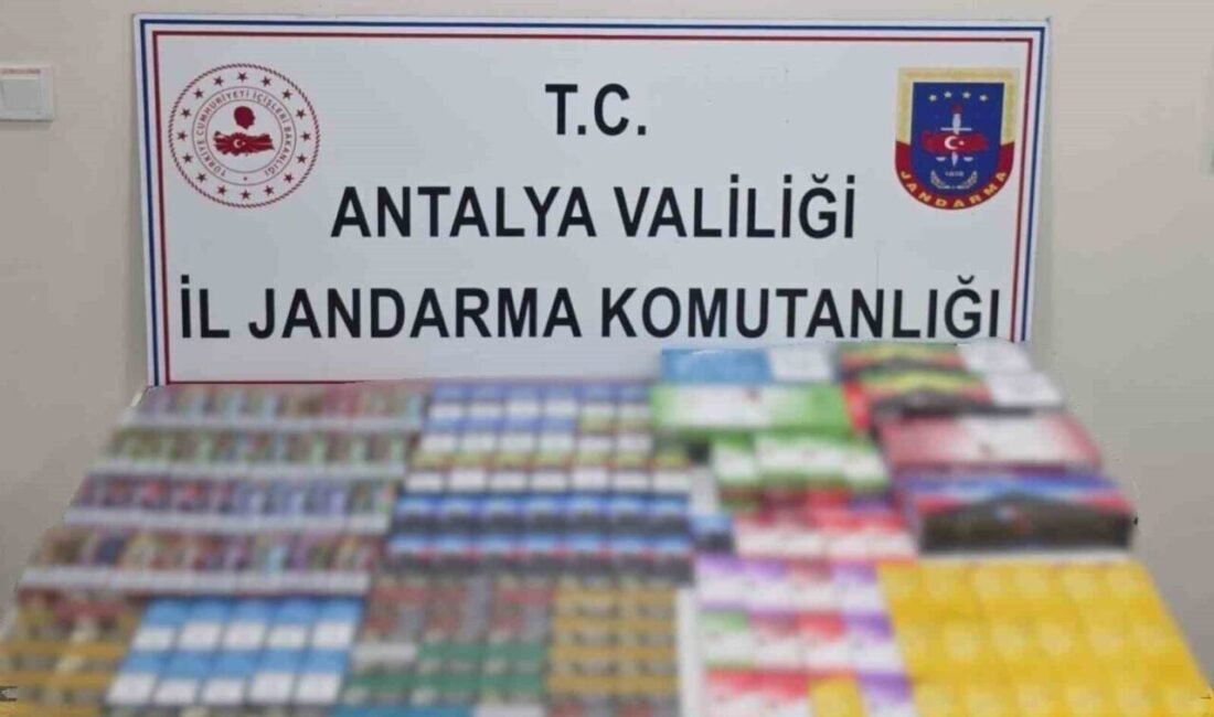 Antalya’nın Manavgat ilçesinde bir iş yerine düzenlenen operasyonda çok sayıda