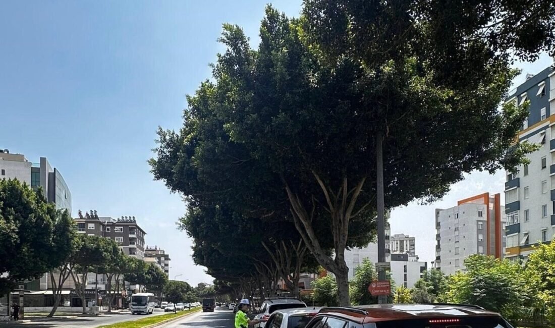 Antalya’da İl Emniyet Müdürlüğü Trafik Denetleme Şube Müdürlüğü ekiplerinin son