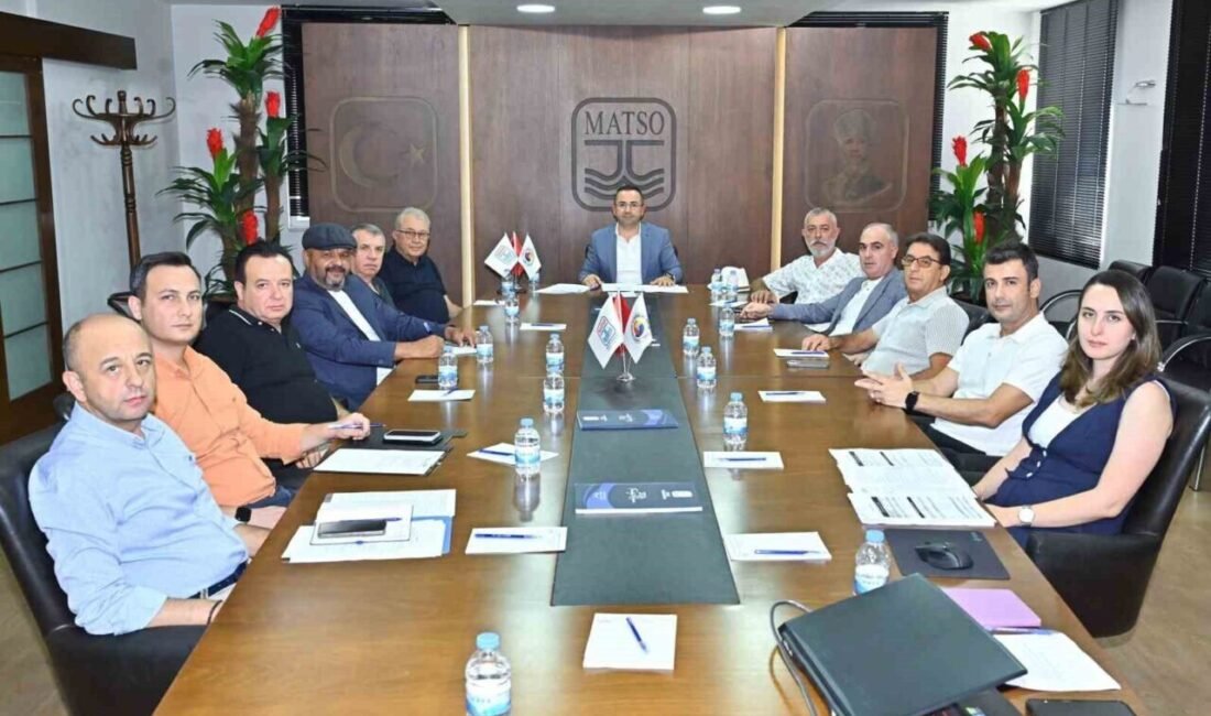 Manavgat Ticaret ve Sanayi Odası (MATSO) Yüksek İstişare Kurulu toplantısında,