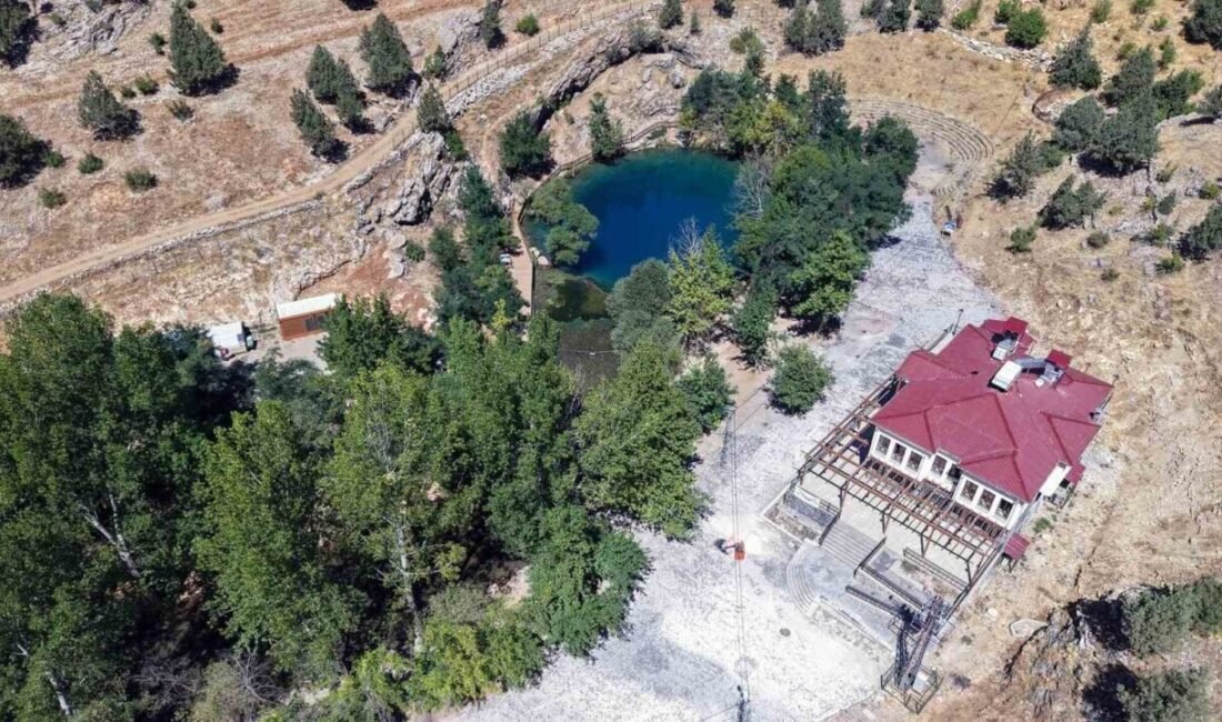 Kahramanmaraş’ın doğa harikası Yeşilgöz’de gerçekleştirilen ikinci etap çalışmalarında sona geldi.
