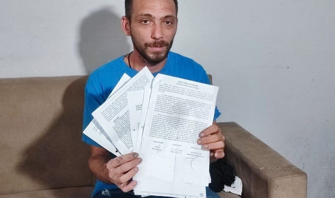 Adana’da eşine şiddet uyguladığı için uzaklaştırma alan bir kişi erkeklere