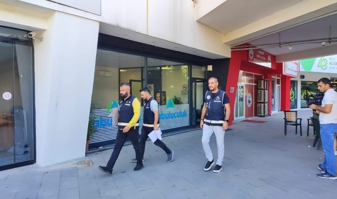 Antalya Cumhuriyet Başsavcılığınca yürütülen hafriyat soruşturma kapsamında KOM ekipleri tarafından