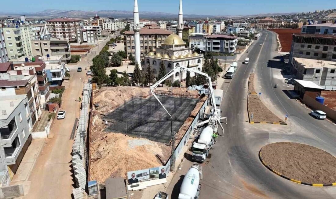 Hatay Büyükşehir Belediyesi, Reyhanlı ilçesi Bahçelievler Mahallesi’nde modern kreşin temelini