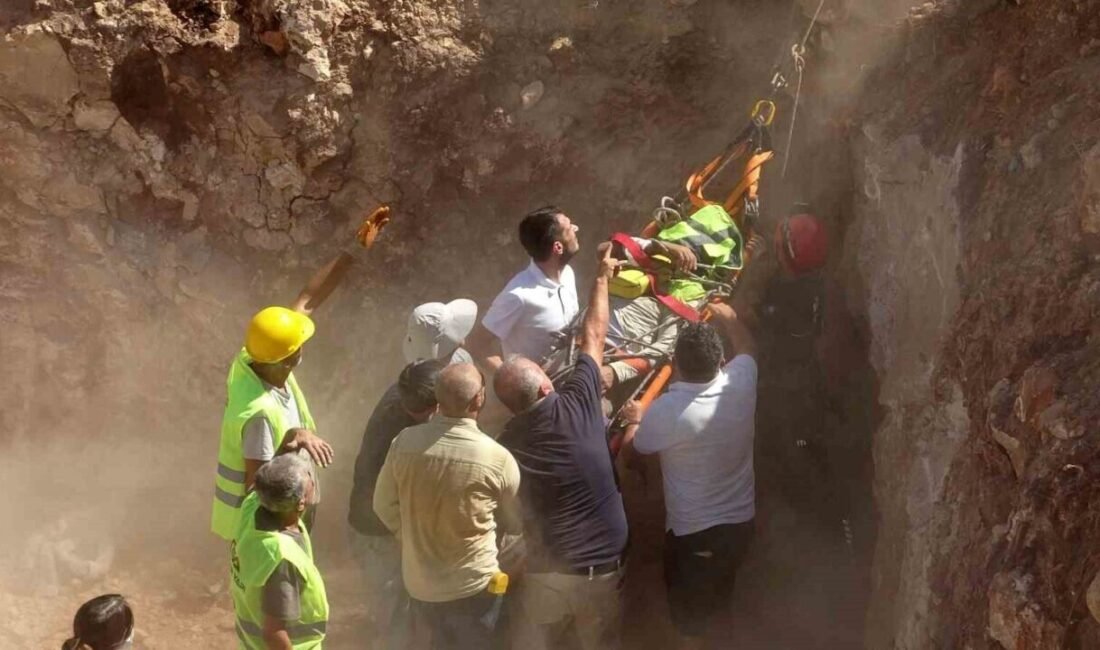 Antalya’da Akdeniz Üniversitesi (AÜ) Kampüsü içindeki inşaat alanında çalıştığı sırada