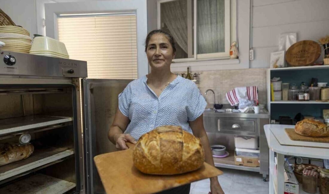 Mersin Büyükşehir Belediyesinin desteğiyle üretim yolculuğuna adım atan Zübeyde Şahin,