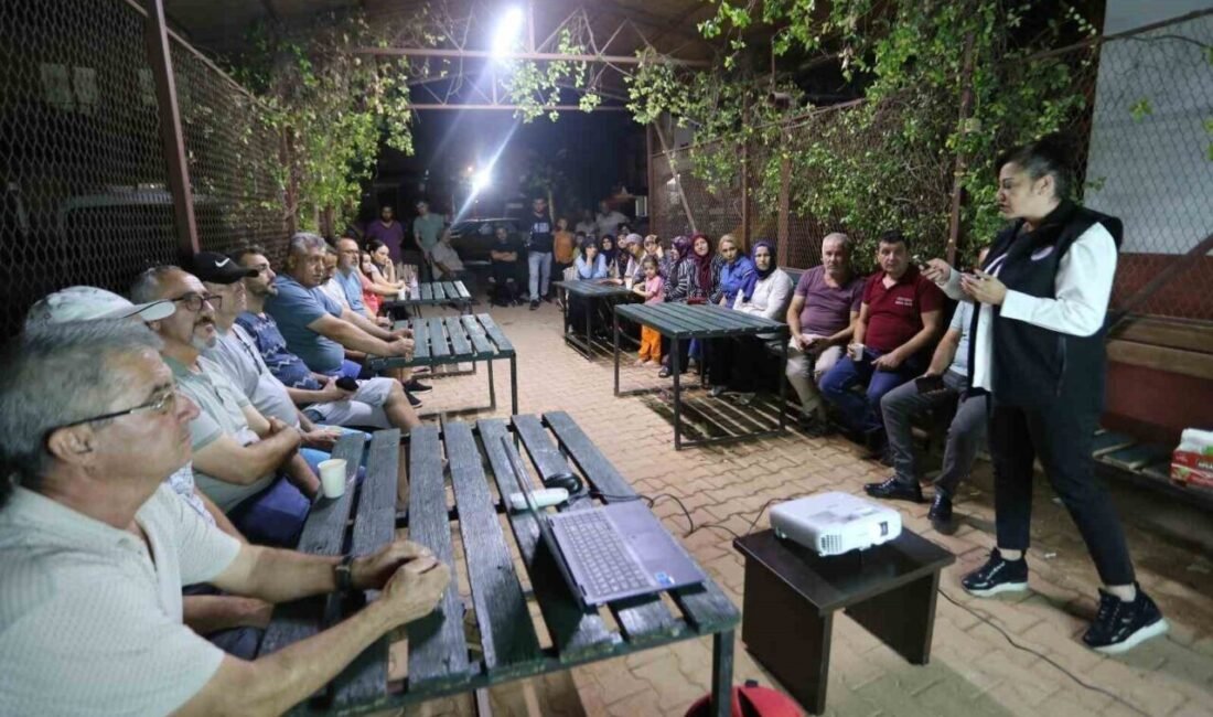 Kepez Belediyesi, mahallelerde afetlere karşı bilinçlendirme çalışmalarını Habibler Mahallesi’nde site