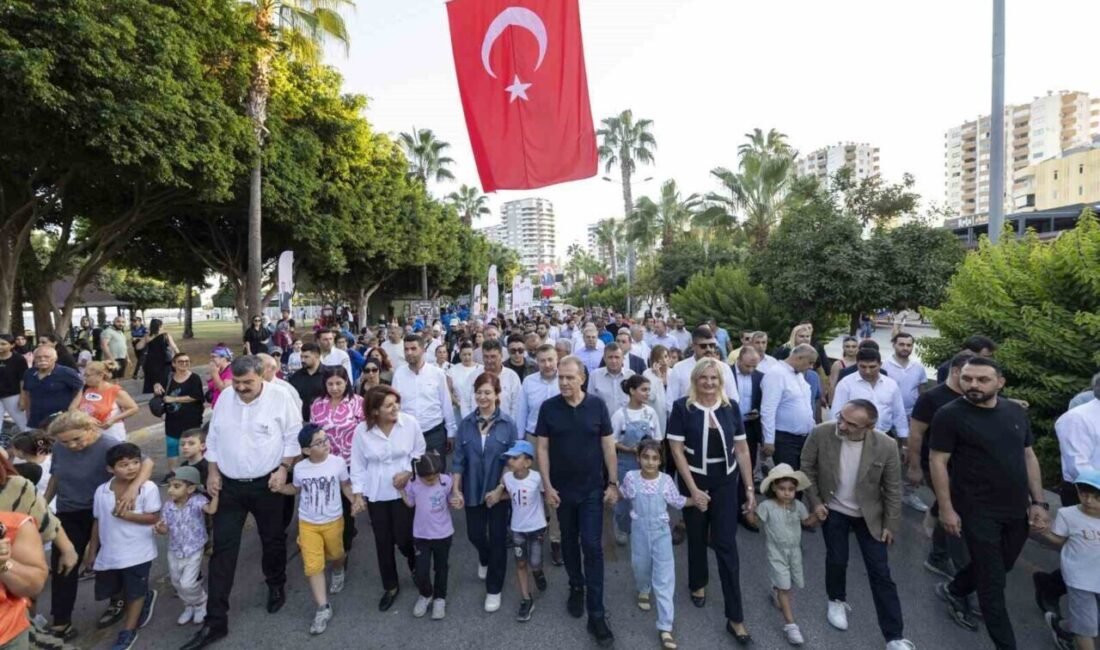 Mersin’de renkli etkinliklerin düzenlendiği Avrupa Hareketlilik Haftası, kapanış programı ile